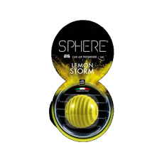 Гумовий ароматизатор із запахом лимона Little Joe“s Sphere Lemon Storm