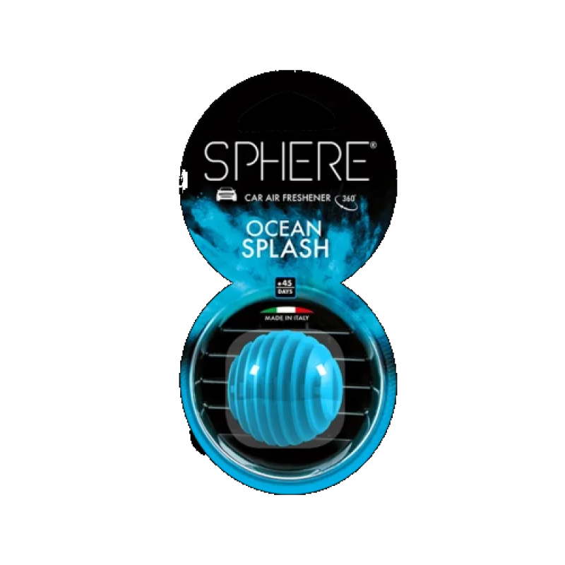 Гумовий ароматизатор із запахом морської свіжості Little Joe“s Sphere Ocean Splash