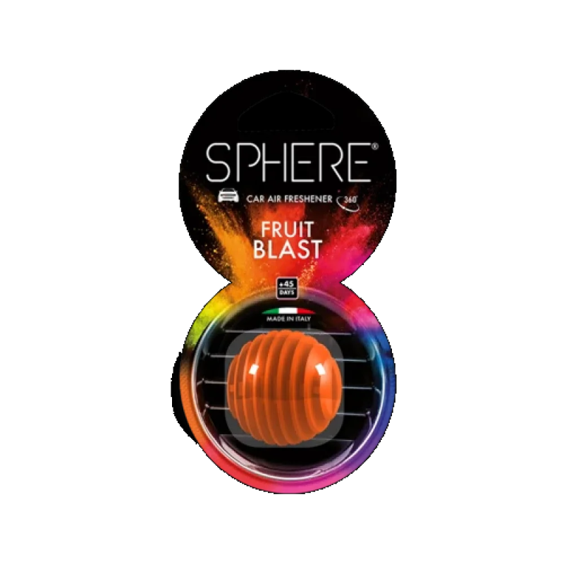 Гумовий ароматизатор із запахом фруктів Little Joe“s Sphere Fruit Blast Гумовий ароматизатор із запахом фруктів Little Joe“s Sphere Fruit Blast
