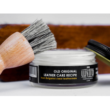 Віск-просочення з бджолиним воском Lustro® Premuim, 50 мл + Пензлик для нанесення взуттєвого крему